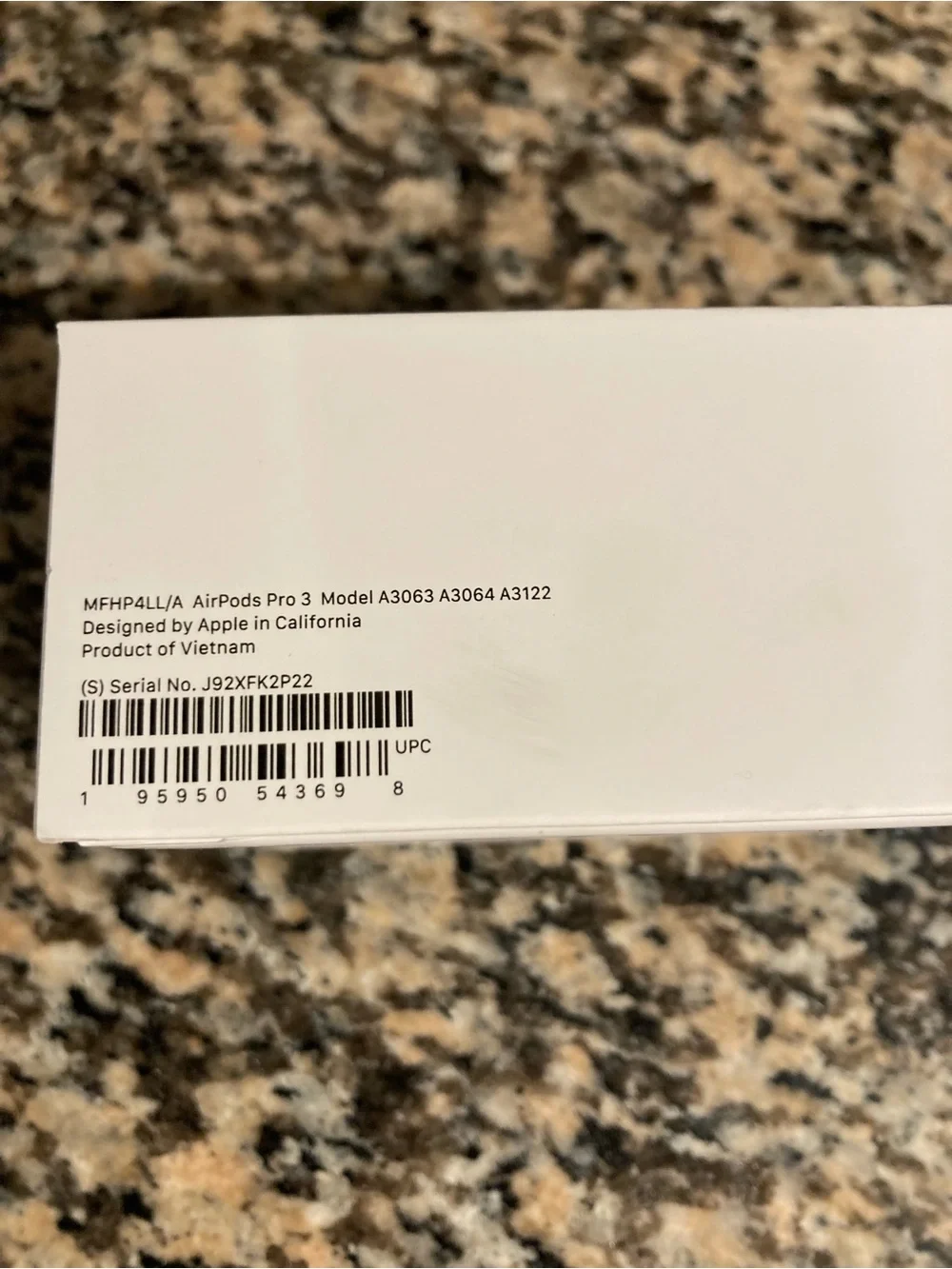 Apple AirPods Pro 3 (White)